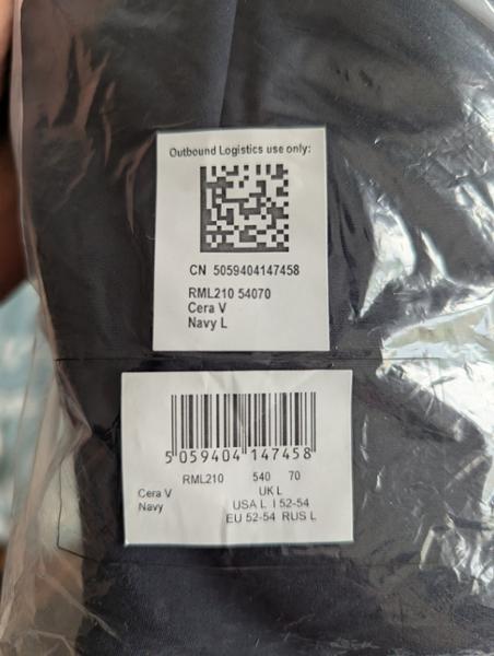 Wrong description, wrong photo, different jacket sent.