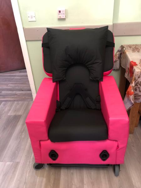 Our excellent AlphaCare Chair with CareFlex
