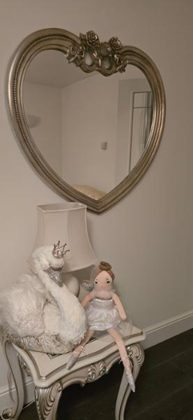 Yg Mirrors - Silver Heart Mirror