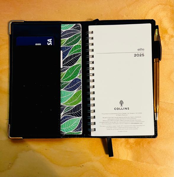 Elite - Pocket Week-To-View Diary Refill - 2025 Calendar Year Planner