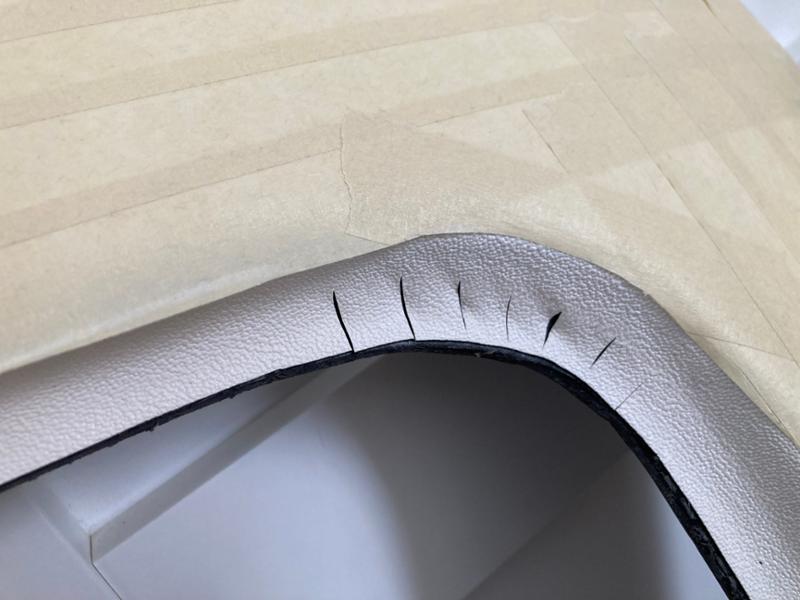 Nissan Figaro Rear Window Frame Fully Trimmed