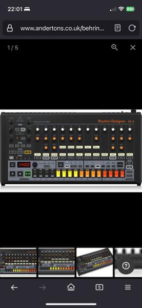 Behringer GRIND Hybrid Semi-Modular Synthesizer