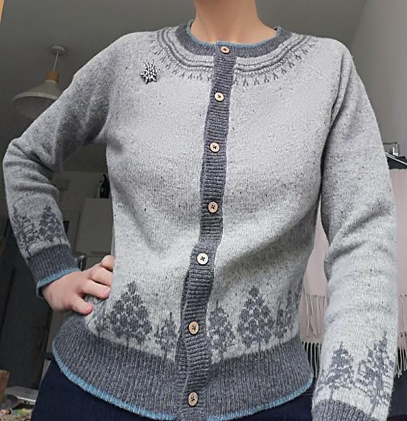 Lovely cardigan, an average shopping experience