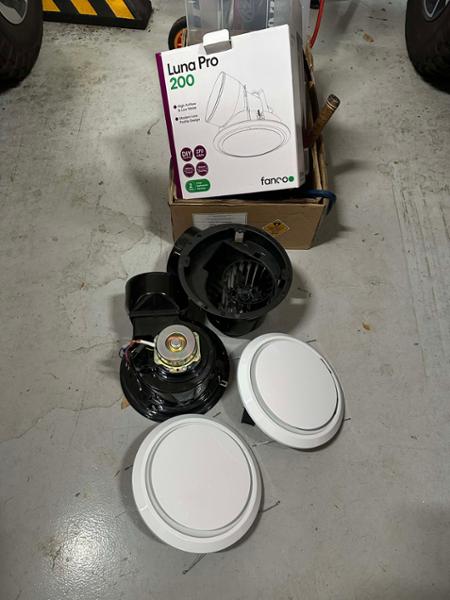 Fanco Luna Pro 200 Exhaust Fan doesn't last long before failure