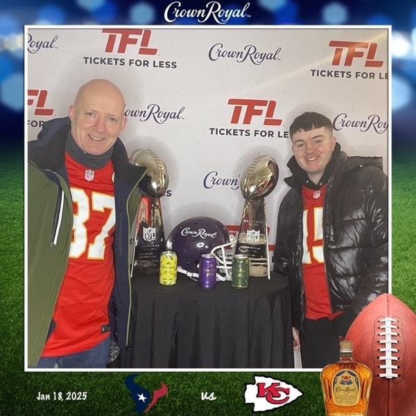 Irish NFL Fans - Chiefs Play Offs 2025