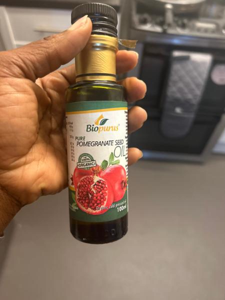 Biopurus Certified Organic Cold Pressed Pomegranate Seed Oil 100ml