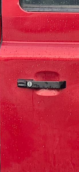 CNC Handle Exterior Pair Black