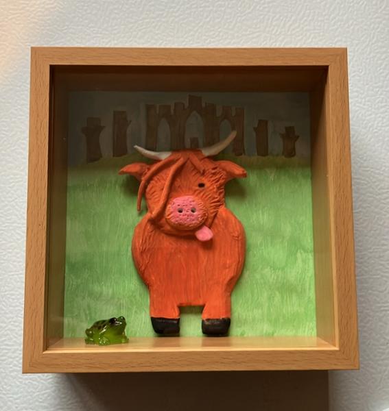 Perfect home for my 3D highland cows!