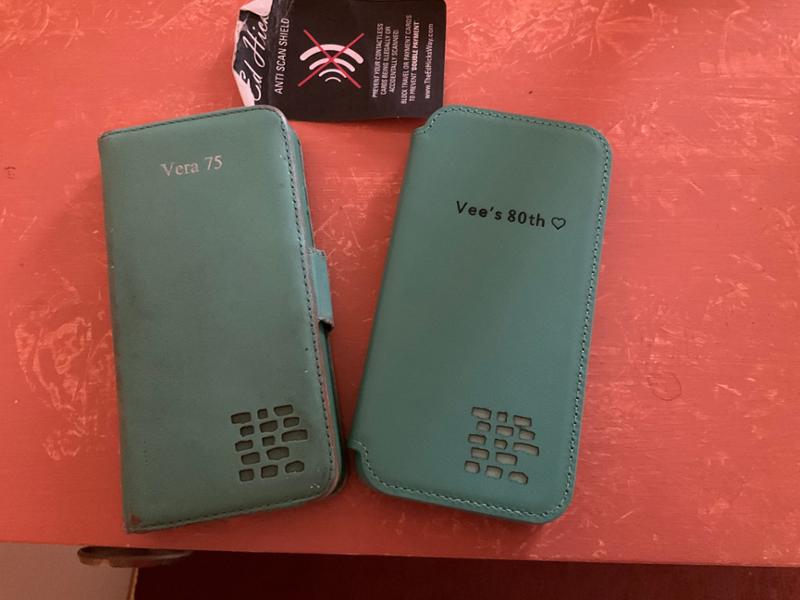 Rila iPhone SE (2022/2020) Slim Flip Case by Ed Hicks, Red, Engraving Available, Shockproof, Genuine Leather