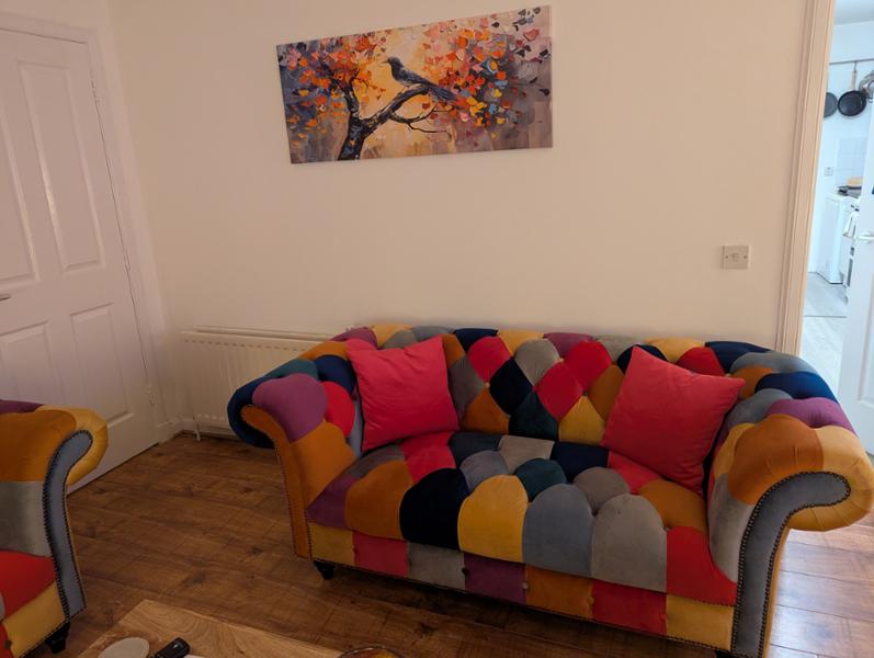 Absolutely stunning suite.  Very comfortable