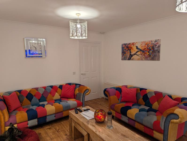 Absolutely stunning suite.  Very comfortable