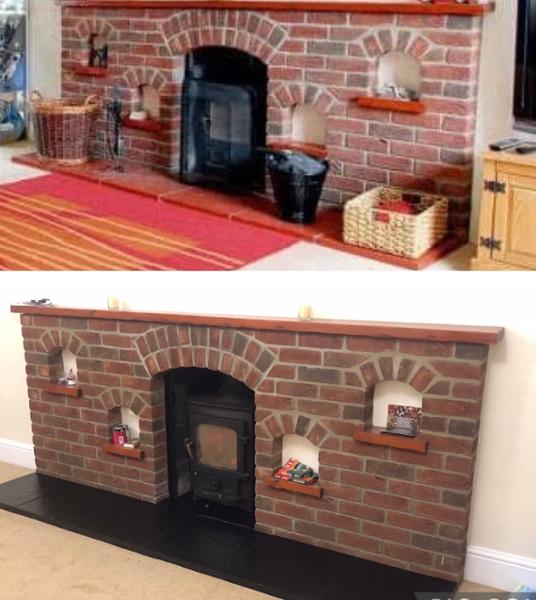Great paint for wood stove and tiles