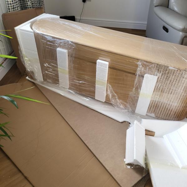 Good product but delivery service poor