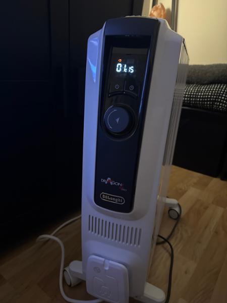 Dragon 4 Pro Oil Filled Radiator - 2.5KW - Digital Timer Interface
