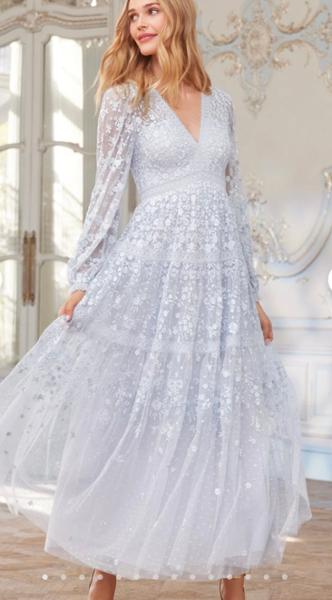 Celestia Ribbon Ankle Gown