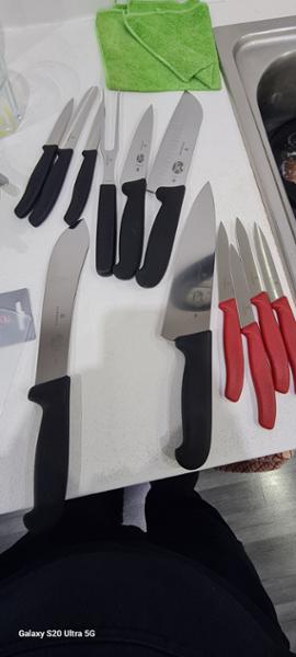 Victorinox Fibrox Handle Steak Knife 25cm