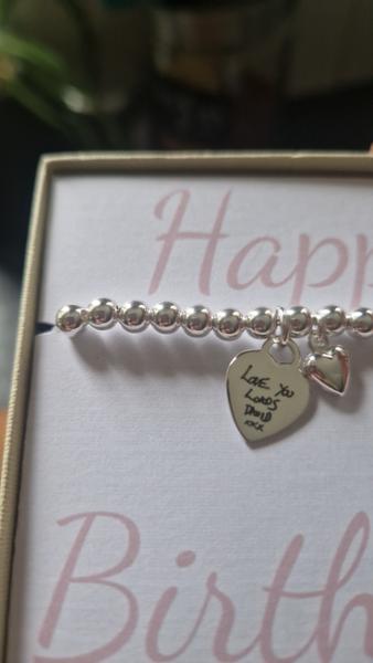 Bracelet with loved ones Handwriting
