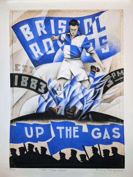 "Up The Gas!" Print. Worth the wait.