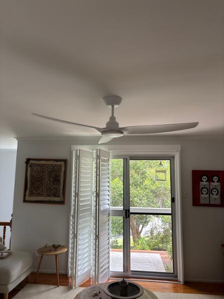 My electrician was 100% in recommending this fan..