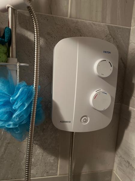 Triton Showers AS2000SR Silent Running Thermostatic Power Shower Electric Shower