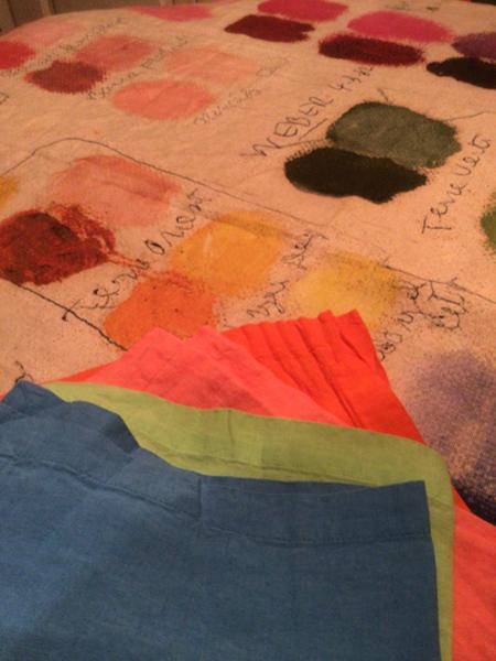 Designers Guilds artist’s palette so good in the shop and our home .