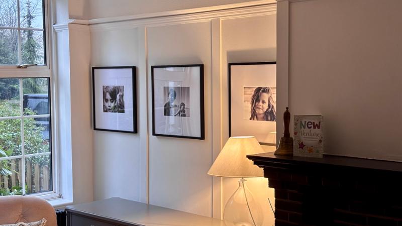 Oversized Mount Signature Collection 18x18" for 10x8" Wood Photo Frame