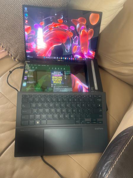 My new Divinity ASUSduo ZenBook 2TB-fantastic computer with great graphics
