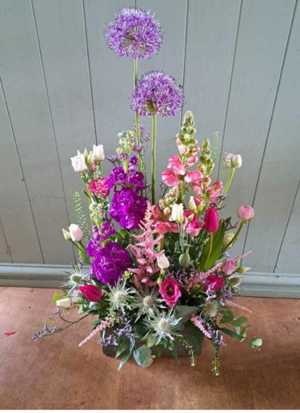 Excellent service flowers were beautiful
