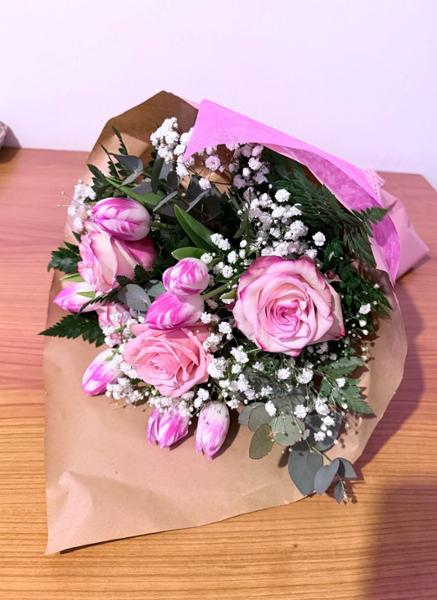 Extraordinary freshness and  quality of flowers with rapid delivery