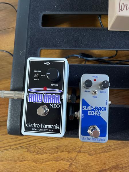 EHX Holy Grail Neo is fantastic!