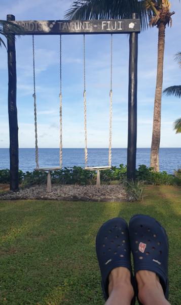 Fijian swim holiday in welcoming tropical resort