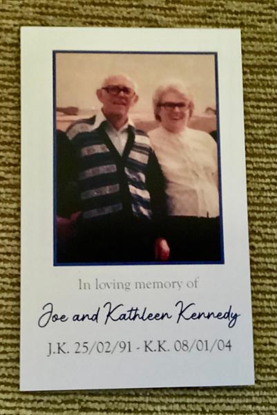 Commemorative Cards.