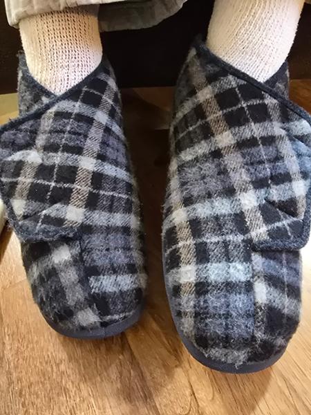 Cosyfeet Robbie Warm-lined Extra Roomy Men's Slippers