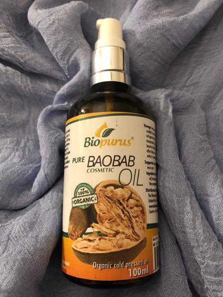 Biopurus Certified Organic Cold Pressed Baobab Cosmetic Oil 100ml