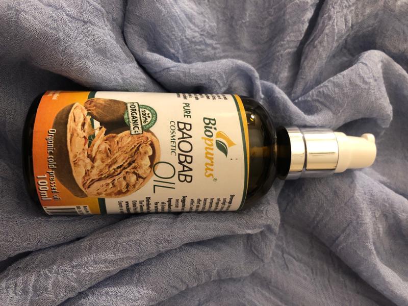 Biopurus Certified Organic Cold Pressed Baobab Cosmetic Oil 100ml