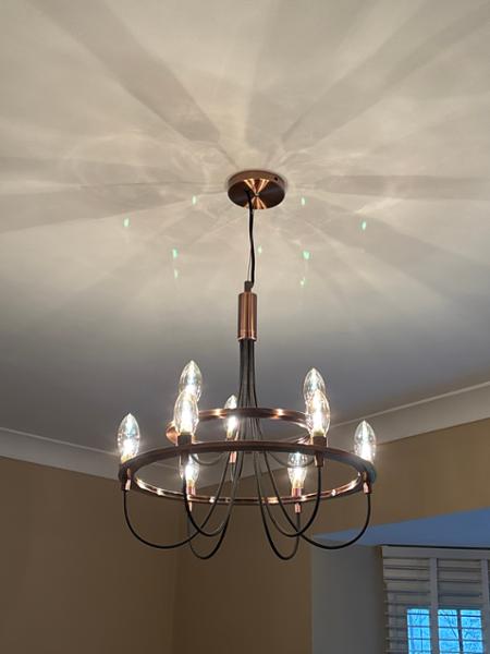 Alana Chandelier, Copper