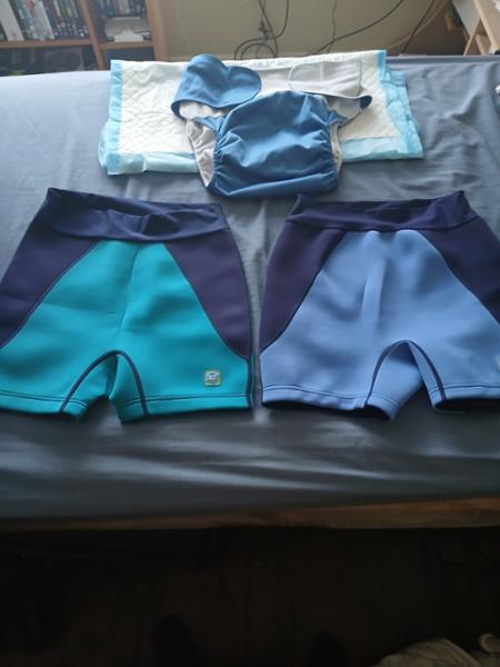 Splash Jammers Adult Navy/Light Blue Medium