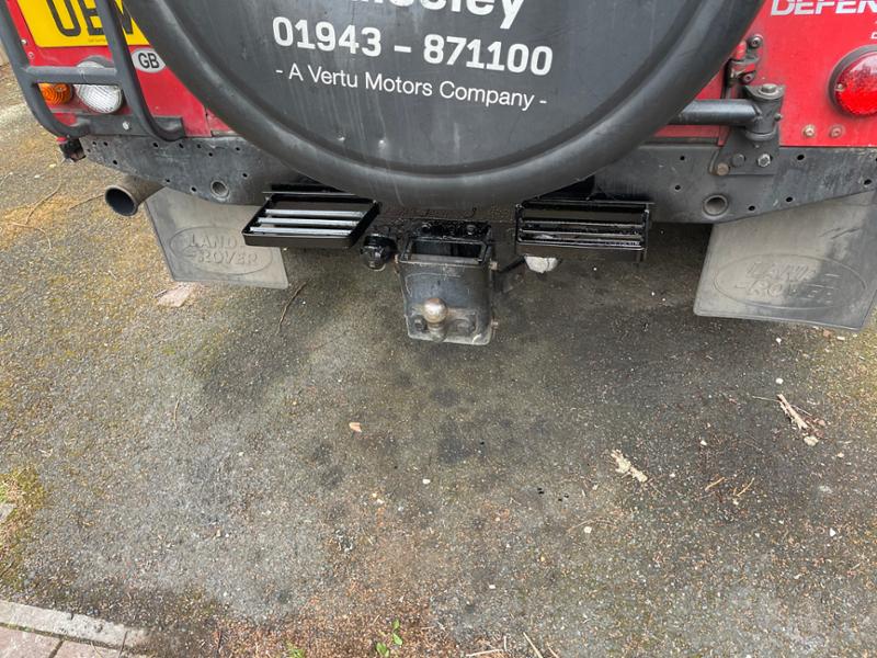 Rear Tow Ball Step - Double - DA4070 - BRITPART