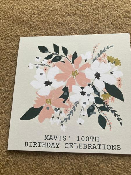 100th Birthday Invitations