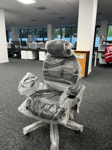 Great chair and efficient company.