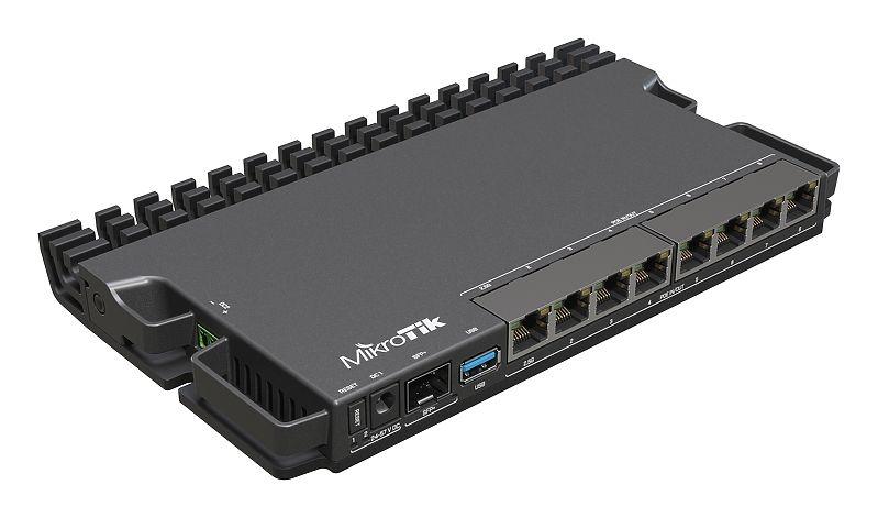MikroTik RB5009 Heavy-Duty 8-Port PoE Router