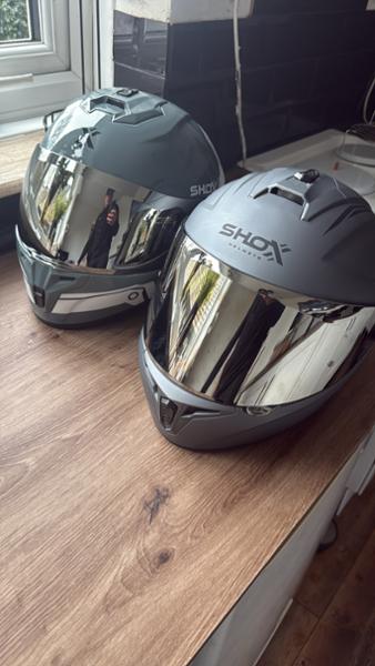 Shox helmets x 2