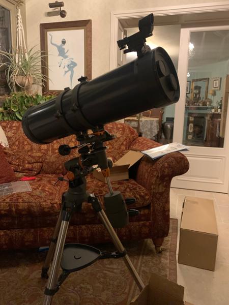 Celestron Telescope AstroMaster 130EQ (SPECIAL OFFER INC BARLOW LENS & T -ADAPTER)