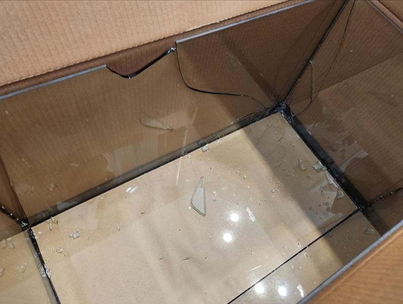 Smashed tank no response from customer service after 7 days