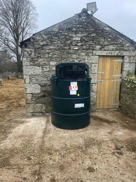 1200 Litre Bunded Oil Tank - Deso LP1200BT