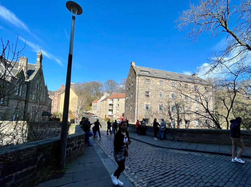 An oasis in Edinburgh