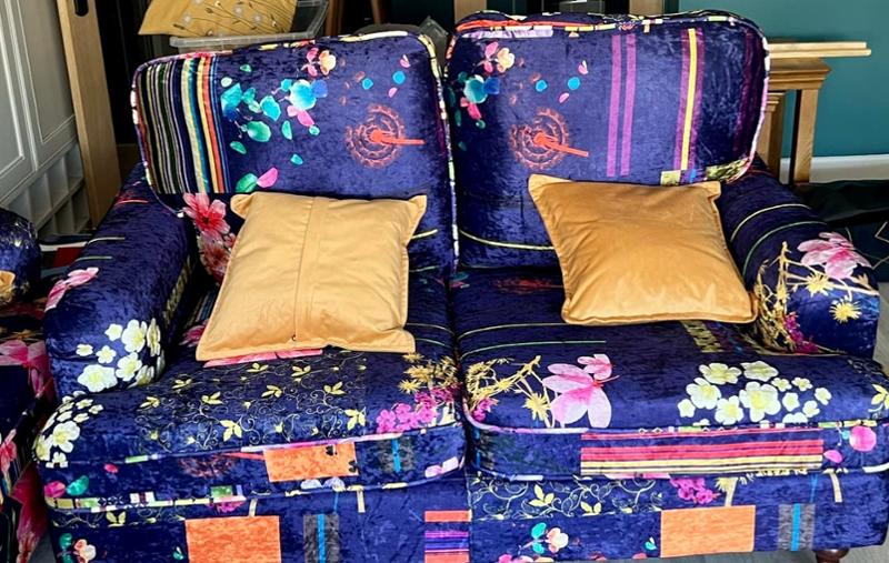 Love these sofas!