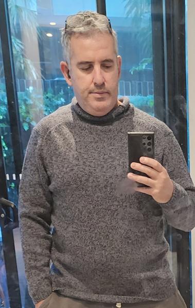 Unisex Roll Neck Merino Wool Sweater Slate