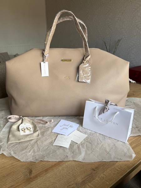 Personalised Katie Loxton Weekend Holdall Bag