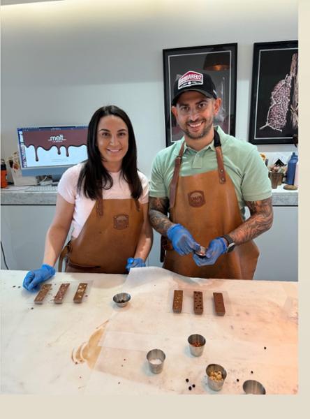 Had an amazing time making chocolate at Melt